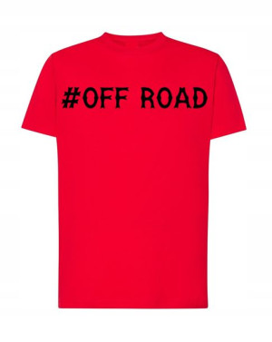 T-Shirt męski #OFF ROAD Rozm.S
