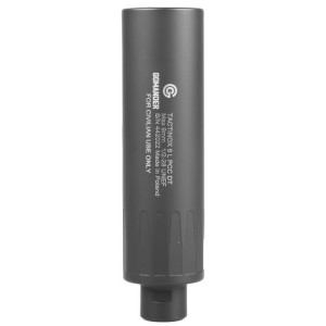 Tłumik stalowy Tactinox 9 L PCC DT nienasuwany, 49 mm czarny