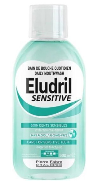 Eludril Sensitive Płyn do płukania jamy ustnej 500 ml