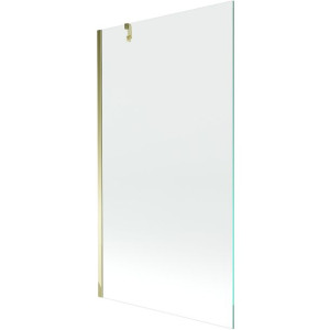 Mexen Next parawan nawannowy 1-skrzydłowy 90 x 150 cm, transparent, złoty