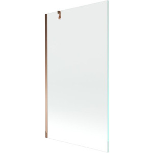 Mexen Next parawan nawannowy 1-skrzydłowy 100 x 150 cm, transparent, różowe