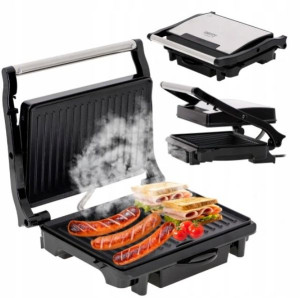 Opiekacz Panini Grill Elektryczny Składany 2100w