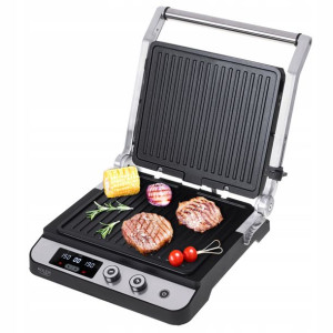 Grill Elektryczny Składany 2w1 Opiekacz 3000w Led