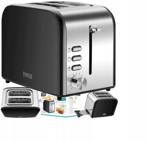Mocny Toster Opiekacz Kanapek 850W 2 Tosty Tacka