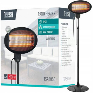 Promiennik Grzejnik Tarasowy Na Podczerwień 2000w