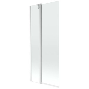 Mexen Flip parawan nawannowy 1-skrzydłowy 80 x 150 cm, transparent, chrom
