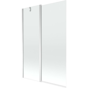 Mexen Flip parawan nawannowy 1-skrzydłowy 120 x 150 cm, transparent, chrom