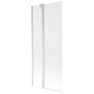 Mexen Flip parawan nawannowy 1-skrzydłowy 80 x 150 cm, szron, chrom
