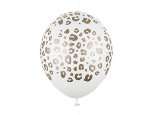 Balon balony w cętki pantera 30cm
