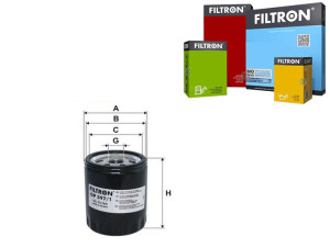 Filtr Oleju Mazda Filtron