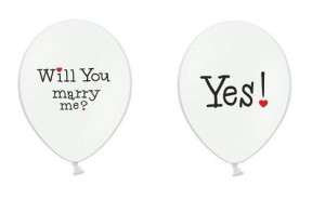 Dekoracja ślubna Balon balony ślub wesele YES