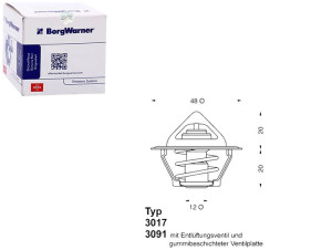 Termostat Opel 92c 1,0-1,6 Wahler