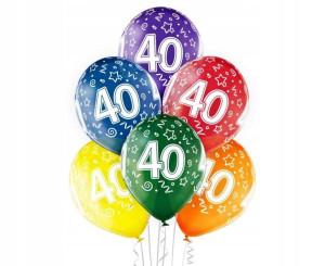 Balony Na 40 Urodziny