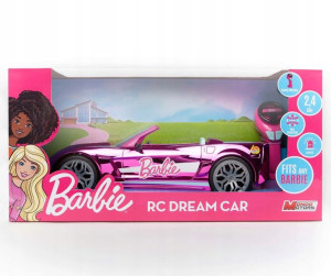 Barbie Różowy Kabriolet Auto Zdalnie Sterowane