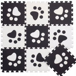Puzzle Piankowe Mata Piankowa Gruba Klocki 9szt.