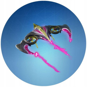 Opłatek Na Tort Okrągły 20 Cm Fortnite Gra Napis