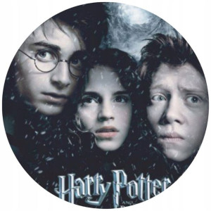 Opłatek Na Tort Okrągły 20 Cm Harry Potter Prezent