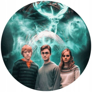 Opłatek Na Tort Okrągły 20 Cm Harry Potter Gratis