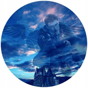 Opłatek Na Tort Okrągły 20 Cm Harry Potter Gratis