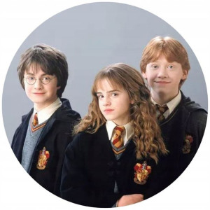 Opłatek Na Tort Okrągły 20 Cm Harry Potter Gratis