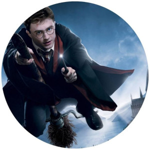 Opłatek Na Tort Okrągły 20 Cm Harry Potter Gratis