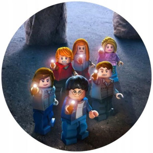 Opłatek Na Tort Okrągły 20 Cm Harry Potter Gratis