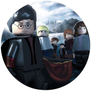 Opłatek Na Tort Okrągły 20 Cm Harry Potter Gratis