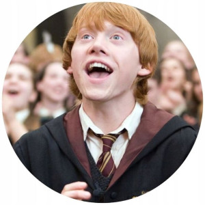 Opłatek Na Tort Okrągły 20 Cm Harry Potter Gratis