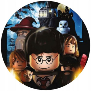 Opłatek Na Tort Okrągły 20 Cm Harry Potter Gratis