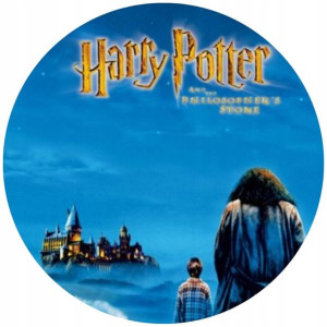 Opłatek Na Tort Okrągły 20 Cm Harry Potter Gratis