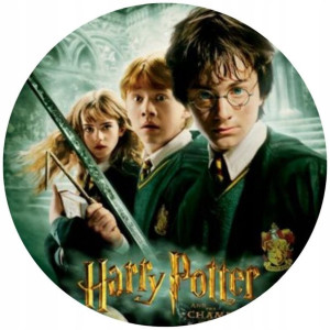 Opłatek Na Tort Okrągły 20 Cm Harry Potter Gratis