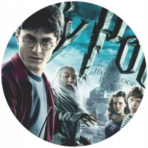 Opłatek Na Tort Okrągły 20 Cm Harry Potter Gratis