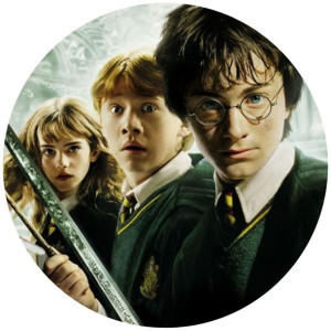Opłatek Na Tort 20cm Harry Potter Twój Napis Magia
