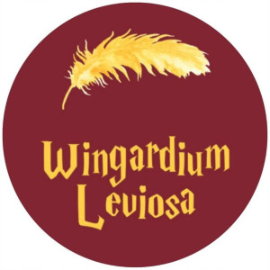 Opłatek Na Tort 20cm Harry Potter Napis Leviosa