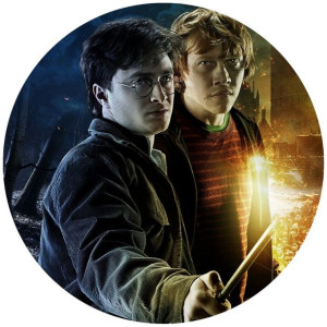 Opłatek Na Tort 20cm Harry Potter Twój Napis Magia