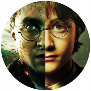 Opłatek Na Tort 20cm Harry Potter Lord Voldemort