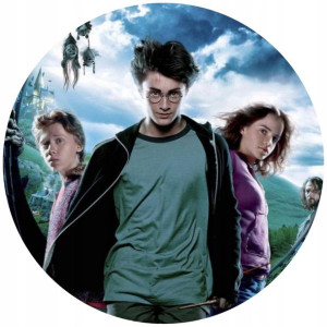 Opłatek Na Tort 20cm Harry Potter Twój Napis Magia