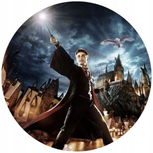 Opłatek Na Tort 20cm Harry Potter Twój Napis Magia