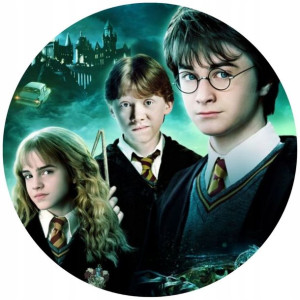 Opłatek Na Tort 20cm Harry Potter Twój Napis Magia