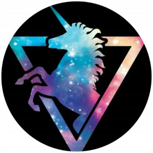 Opłatek Na Tort 20cm Jednorożec Unicorn Twój Napis