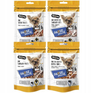 Przysmak mini dla psa snack mix smaków 4 x 80g