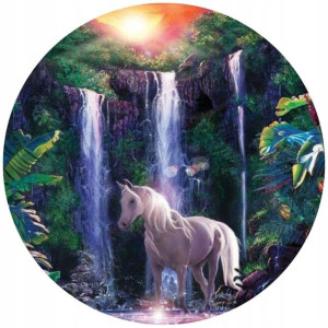 Opłatek Na Tort 20cm Jednorożec Unicorn Twój Napis
