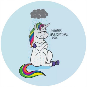 Opłatek Na Tort 20cm Jednorożec Unicorn Twój Napis
