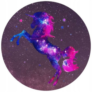 Opłatek Na Tort 20cm Jednorożec Unicorn Twój Napis