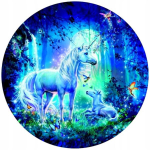 Opłatek Na Tort 20cm Jednorożec Unicorn Twój Napis