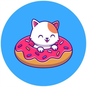 Opłatek Na Tort 20cm Kot Koty Twój Napis Gratis