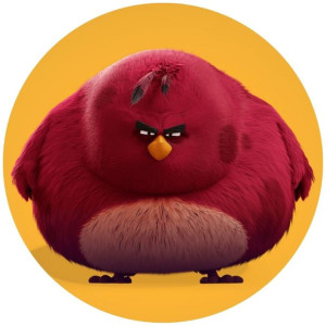 Opłatek Na Tort 20cm Angry Birds Twój Napis Ptaki