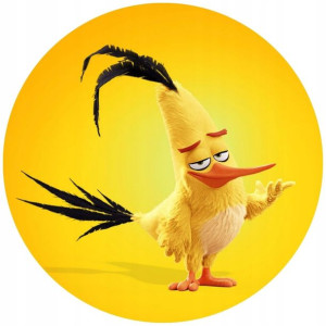 Opłatek Na Tort 20cm Angry Birds Twój Napis Ptaki