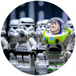 Opłatek Na Tort 20cm Lego Twój Napis Super Gratis