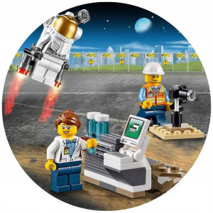 Opłatek Na Tort 20cm Lego Twój Napis Super Gratis